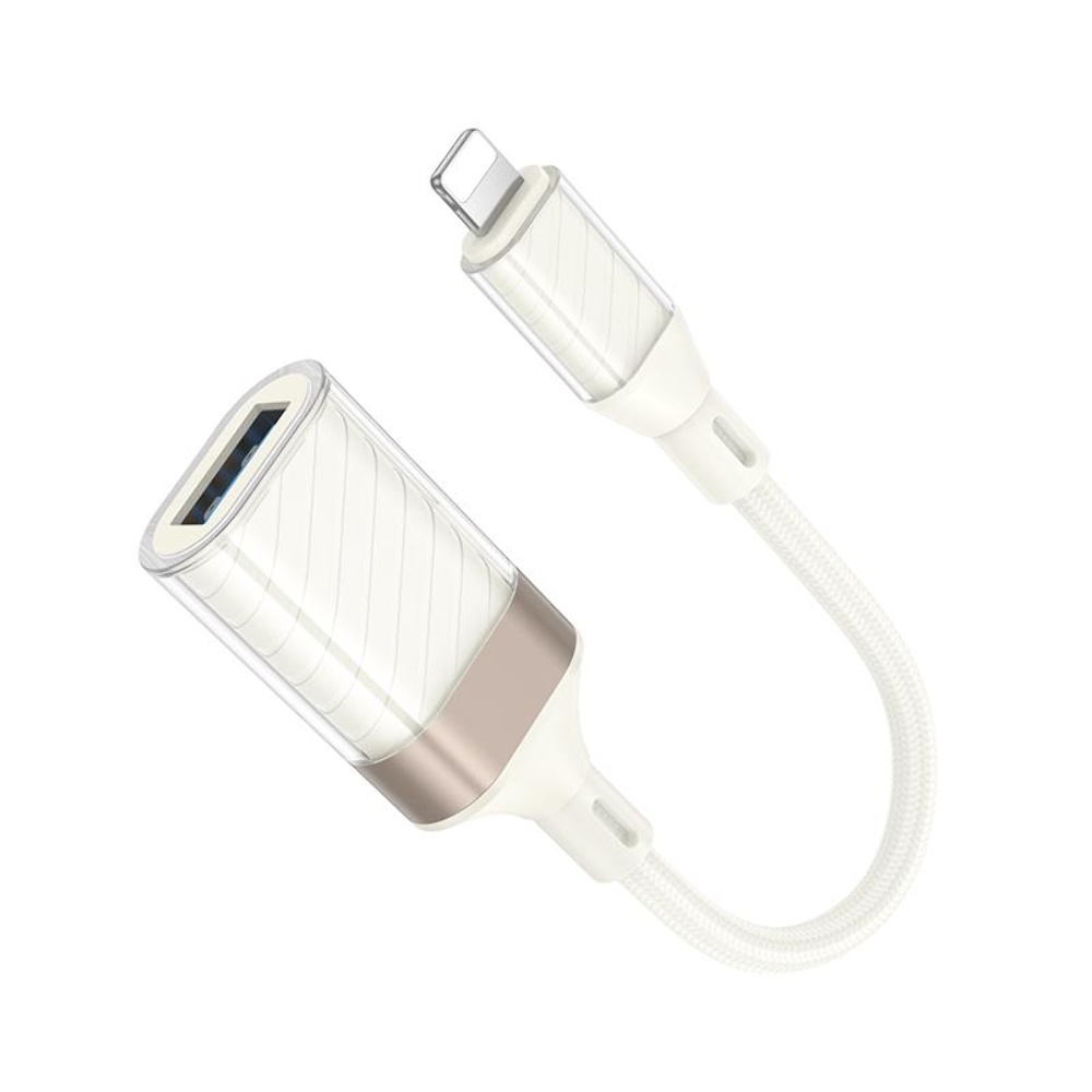 ������� ���������� Hoco UA39 Lightning to USB 2.0 apricot