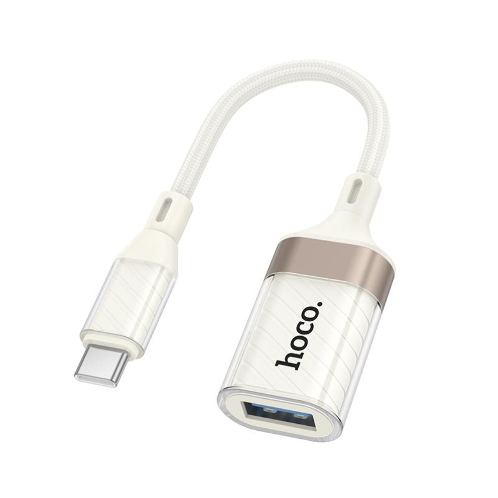 ������� ���������� Hoco UA39A Type-C to USB 3.0 apricot
