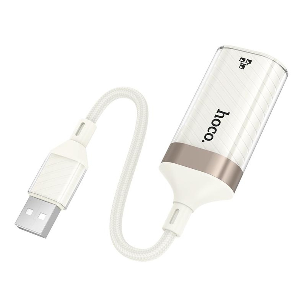 ������� ���������� Hoco UA41 USB to RJ-45 100 mbps apricot