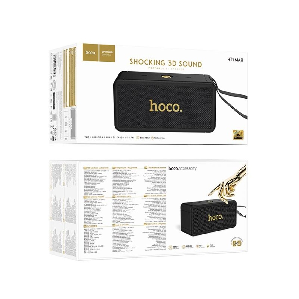 ����������� Bluetooth ������� Hoco HT1 Max black