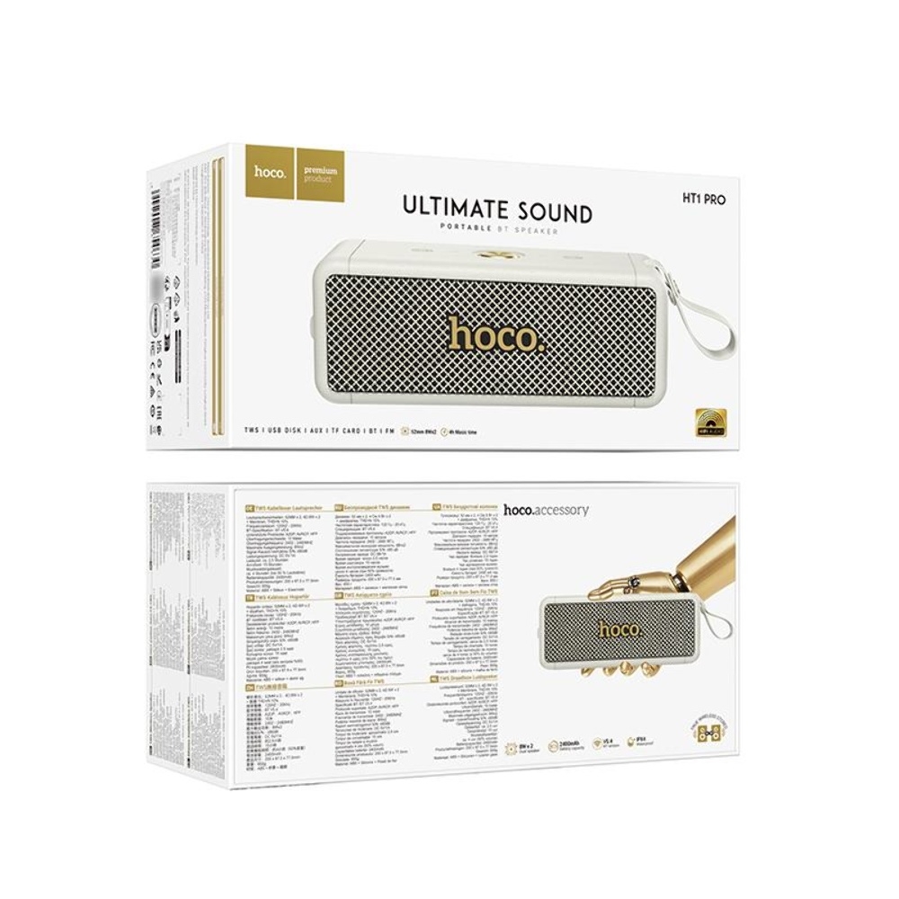 ����������� Bluetooth ������� Hoco HT1 Pro paint white