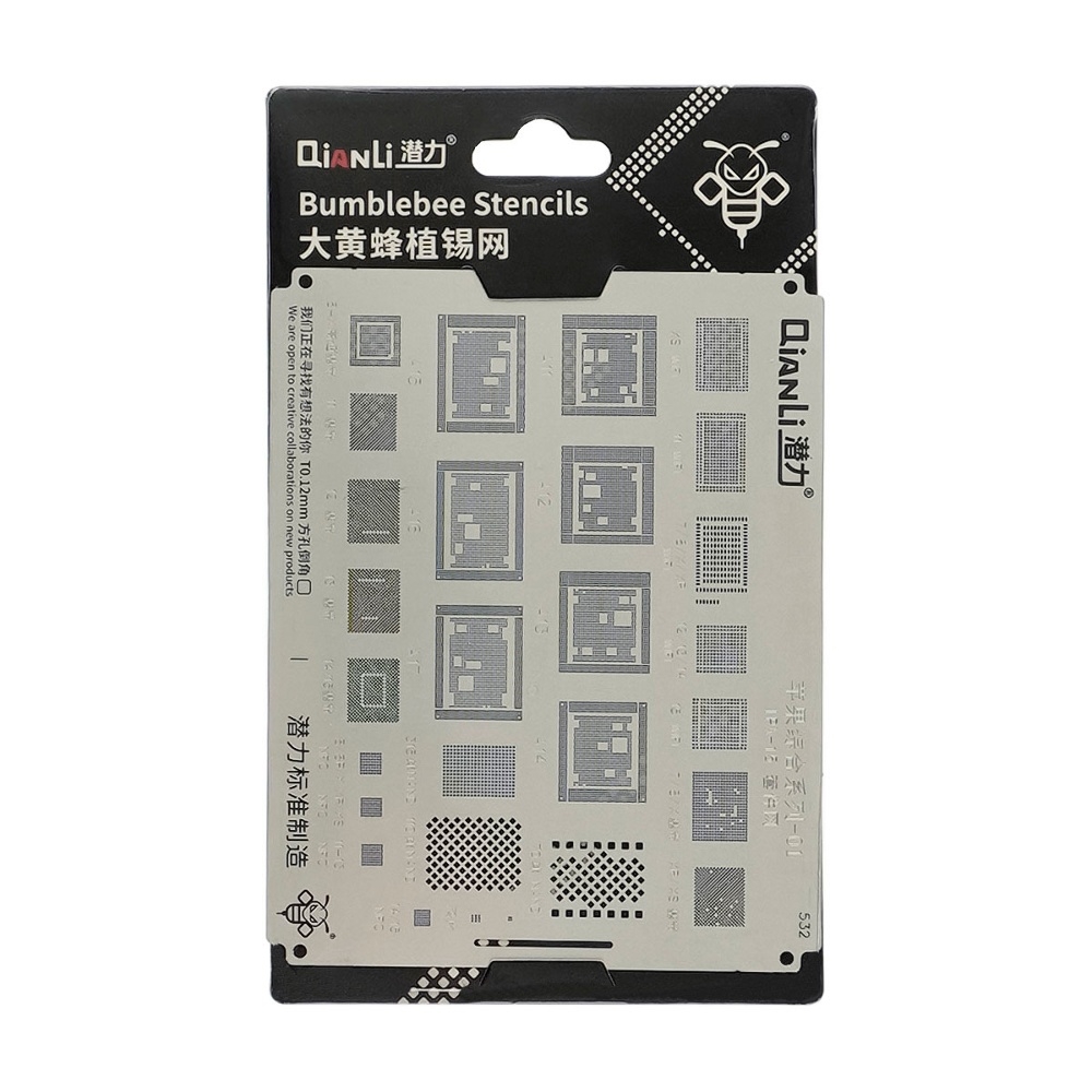 �������� BGA QianLi QS532 iPhone Universal 01, IP X-15 (WiFi, Baseband, Nand, NFC, A11-A17)