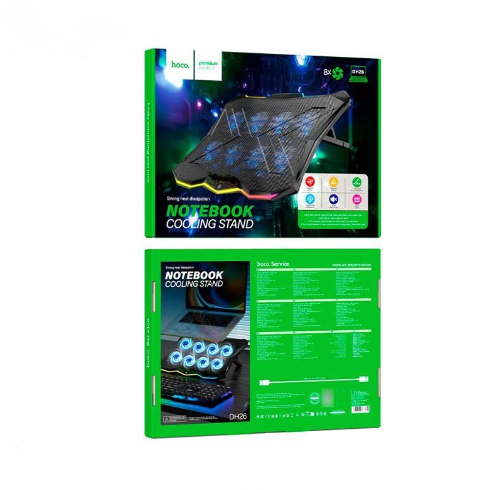 ��������� ��� �������� Hoco DH26 � ������������� � LED ���������� black