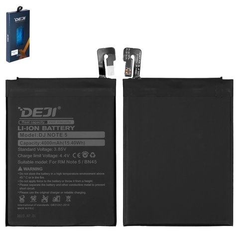 ���������� Xiaomi Redmi Note 5, Redmi Note 5 Pro, M1803E7SG, BN45, Deji | 3-12 ��. ������ | ���, �������, �����������