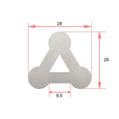 ��������� �������� ��� ������ ������������� 18650, 28x28 ��