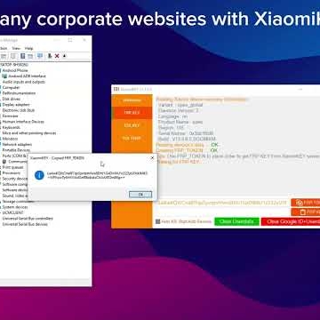 XiaomiKey - ����������� ��� ������ FRP