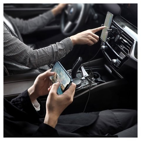 ������������� �������� ������� Baseus Grain Pro, �����, 4,8 �, 2 �����, 12-24 B, #CCALLP-02  | �������, �������� ����������