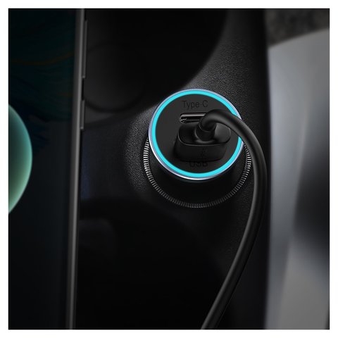 ������������� �������� ������� Baseus Golden Contactor Max, �����, Quick Charge, 60 ��, 8 �, 2 �����, 12-24 B, #CGJM000113  | �������, �������� ����������