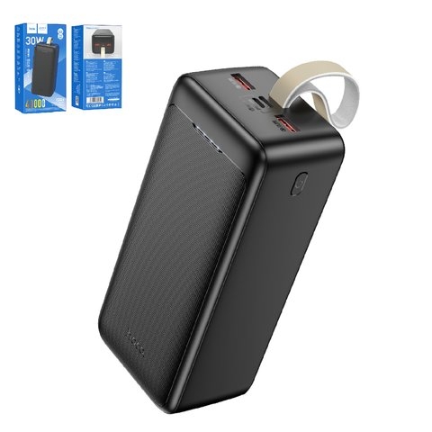 Power bank Hoco J111C, 40000 mAh, Power Delivery (30 ��), ������, #6931474795809