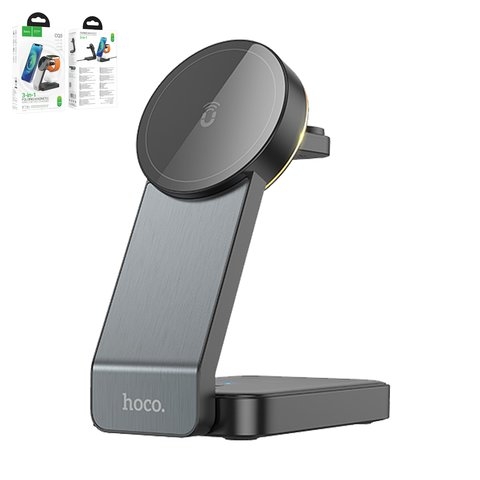 ����������� �������� ������� Hoco CQ3 3-in-1, Quick Charge, ������, USB ���-C, 15 ��, ����������, �����������, ���������, #6942007602334 | ������������ �������� ����������