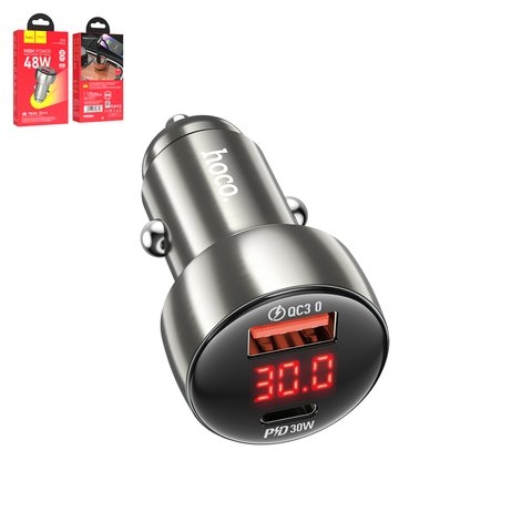 ������������� �������� ������� Hoco Z50, �����, Power Delivery (PD), � ��������, 30 ��, 2 �����, 12-24 B, #6931474798756 | �������, �������� ����������