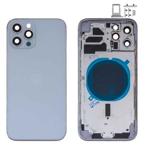 ������ Apple  iPhone 12 Pro Max, �����, � ���������� SIM-�����, � �������� ��������, silver