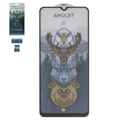 ������� ���� Amulet Xiaomi Poco C40, Poco C55, Redmi 10C, Redmi 12C, iNobi, Full Glue, ���� �� ��� ��������, Anti-Static, ����� | ���������� �������� ������