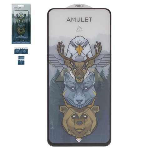 ������� ���� Amulet Xiaomi Redmi Note 10 Pro, Redmi Note 11 Pro, Redmi Note 11 Pro 5G, Redmi Note 11E Pro, iNobi, Full Glue, ���� �� ��� ��������, Anti-Static, ����� | ���������� �������� ������