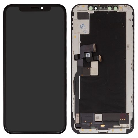 ������� Apple iPhone XS, ������ | � ��������� | Original (���������), AMOLED, � ���������� ������ �� ������� ���������� | ���������� ������, �����