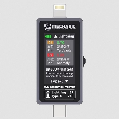 USB-������ Mechanic T-824, USB ���-C, Lightning