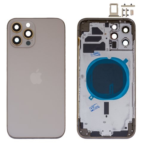 ������ Apple  iPhone 12 Pro Max, ����������, � ���������� SIM-�����, � �������� ��������, High Copy, gold