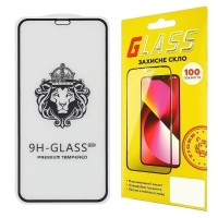 ������� ���� Apple iPhone 11 Pro, iPhone X, iPhone XS, �����, Lion, 0.3 ��, 2.5D, iNobi, Full Glue, ���� �� ��� ��������, ������ � ������ | ���������� �������� ������