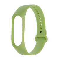 Ремешок силиконовый для Xiaomi Mi Band 3, Mi Band 4, зеленый