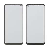 Стекло дисплея Tecno Camon 15, CD7, черное, с OCA-пленкой | стекло тачскрина