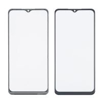 Стекло дисплея Samsung SM-A022 Galaxy A02, черное, с OCA-пленкой | стекло тачскрина