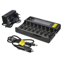 ������� �������� ���������� � �������� LiitoKala Lii-S8, ��� ������������� 18650, ��, ��� � ������, 8 ������