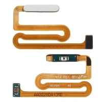 Шлейф Samsung SM-A135 Galaxy A13, сканера отпечатка пальца (Touch ID), білий, Original (PRC)