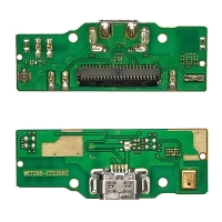 Плата зарядки Samsung SM-T295 Galaxy Tab A 8.0, шлейф коннектора зарядки, с микрофоном, High Copy