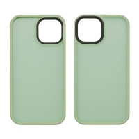 Чехол Colorful Matte Case Apple iPhone 15 Plus светло-зеленый Люкс
