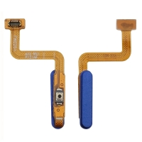 Шлейф Samsung SM-A225 Galaxy A22, SM-A326 Galaxy A32 5G, SM-M317 Galaxy M31s, SM-M515 Galaxy M51, SM-M526 Galaxy M52 5G, кнопки включения, без сканера отпечатка пальца (Touch ID), синій, Original (PRC)