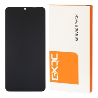 Дисплей Samsung SM-A127 Galaxy A12S, чорний | з тачскріном | Original (PRC), Service Pack, BOE B3 yellow flex | дисплейный модуль, экран