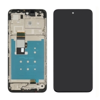 Дисплей Motorola G13, XT2333, чорний | з тачскріном | в передній панелі | Original (PRC) | дисплейный модуль, экран