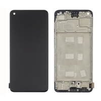 Дисплей Oppo A78 4G, CPH2565, чорний | з тачскріном | в передній панелі | High Copy, IPS | дисплейный модуль, экран