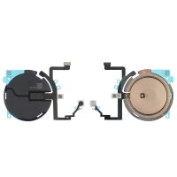 Шлейф Apple iPhone 14 с модулем беспроводной зарядки, вспышкой и микрофоном