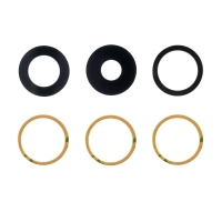 Стекло камеры для Apple iPhone 15 Pro (комплект 3 шт.) Original