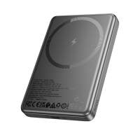 Power bank Hoco Q26A 10000mAh PD 20W ��������� � �������� ������������ ������� metal gray