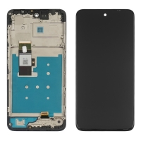 Дисплей Motorola G23, чорний | з тачскріном | в передній панелі | High Copy | дисплейный модуль, экран