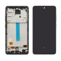 Дисплей Samsung SM-A528 Galaxy A52s 5G, чорний | з тачскріном | в передній панелі | High Copy, OLED | дисплейный модуль, экран