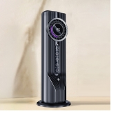 Настольный беспроводной вентилятор JZ-20S с питанием от USB и функцией увлажнения white