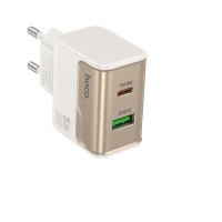 ������� �������� ���������� Hoco CS73A USB/ Type-C PD 30W QC white