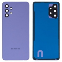 Задня кришка Samsung SM-A326 Galaxy A32 5G, фіолетова, із склом камери, Original (PRC) | корпус, задняя панель аккумулятора, АКБ, батареи