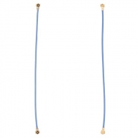 Шлейф Samsung SM-A326 Galaxy A32 5G, SM-A505 Galaxy A50, коаксиальный RF кабель, синій, Original (PRC)