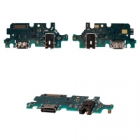 Плата зарядки Samsung SM-A137 Galaxy A13, шлейф коннектора зарядки, коннектора наушников, с микрофоном, Original (PRC)