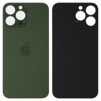 Задня кришка Apple iPhone 13 Pro Max, зелена, Alpine Green, не потрібно знімати скло камери, big hole, Original (PRC) | корпус, крышка аккумулятора, АКБ, батареи