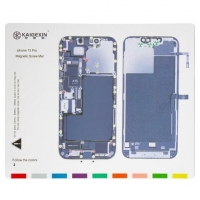 Коврик монтажный Apple iPhone 13 Pro, магнитный, раскладки шурупов