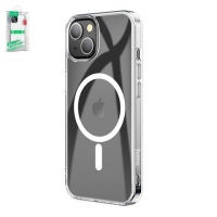 ����� Hoco Magnetic airbag series Apple iPhone 15 Plus, ������������, ����������, ���������, �������, MagSafe, #6942007605472