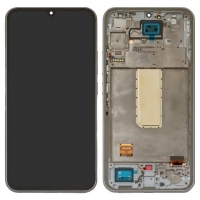 Дисплей Samsung SM-A346 Galaxy A34, сріблястий | з тачскріном | в передній панелі | Original (PRC) | дисплейный модуль, экран