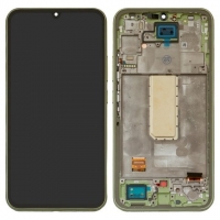 Дисплей Samsung SM-A346 Galaxy A34, зелений | з тачскріном | в передній панелі | Original (PRC) | дисплейный модуль, экран