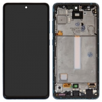 Дисплей Samsung SM-A525 Galaxy A52, SM-A526 Galaxy A52 5G, синій | з тачскріном | в передній панелі | Original (PRC) | дисплейный модуль, экран