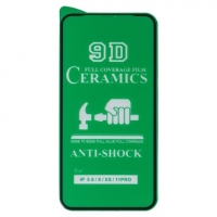 �������� ������ Apple iPhone X, iPhone XS, iPhone 11 Pro, Full Glue (���� �� ���� ������� ������), Ceramics, ������